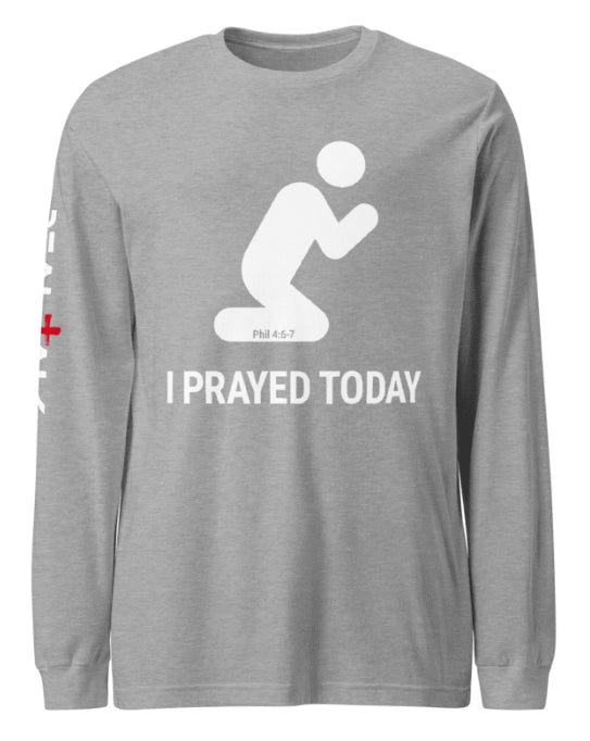 Praying Man Long Sleeve T-shirt
